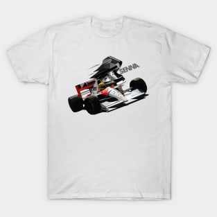 Ayrton Senna Low Poly T-Shirt